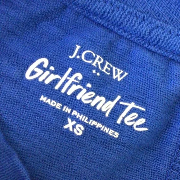 J Crew Girlfirend Tee - Picture 5 of 6